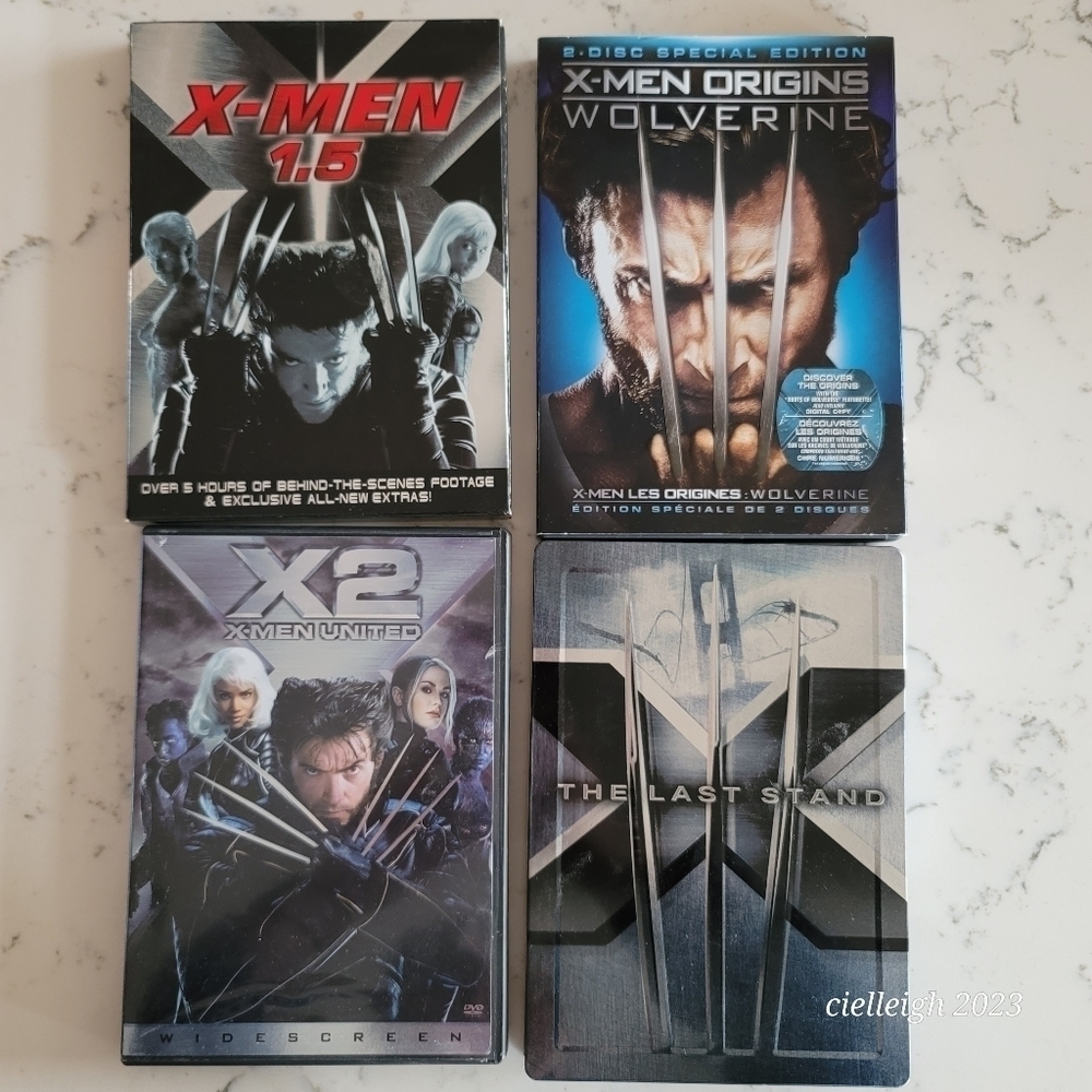 Marvel's X-Men assorted DVDs